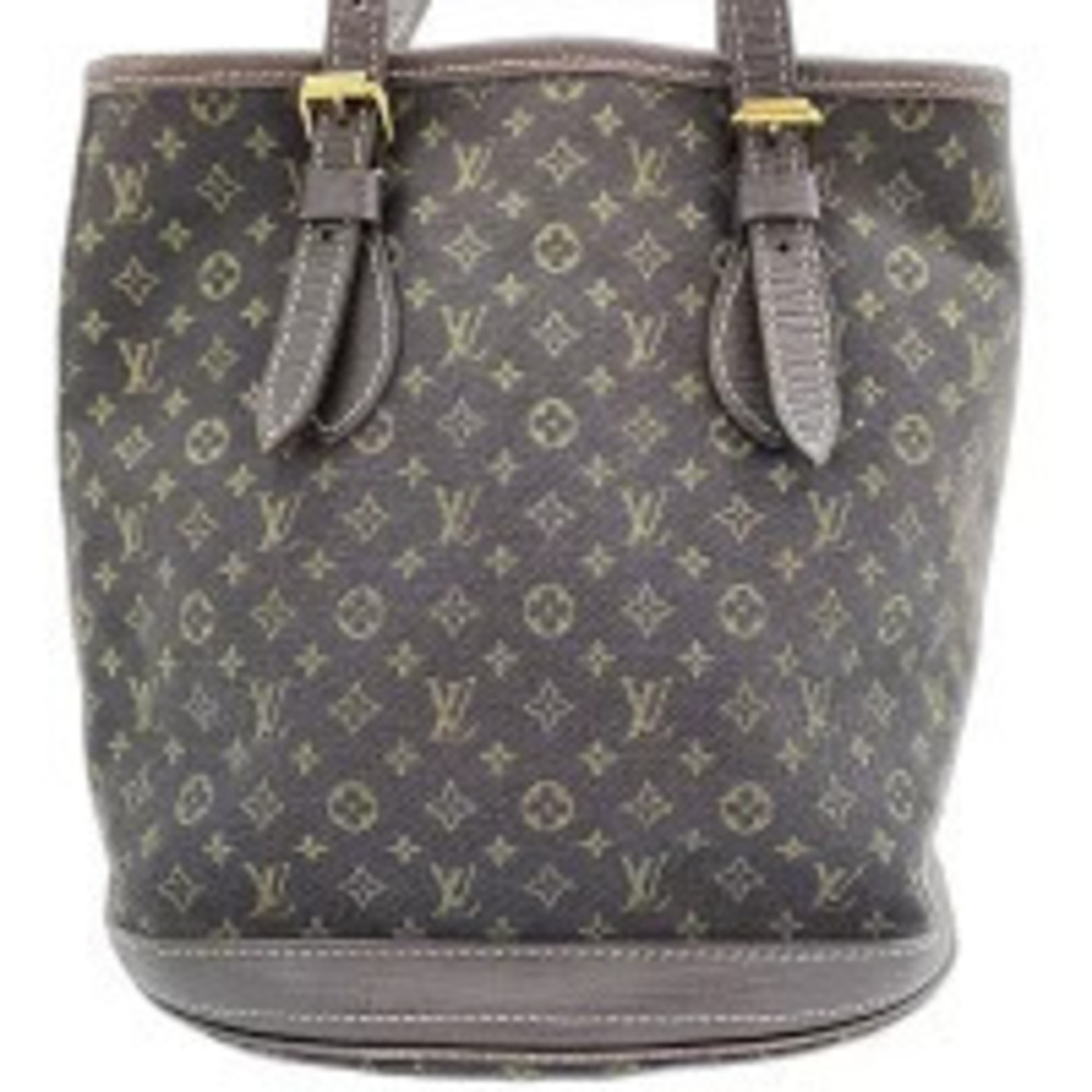 Louis Vuitton Run Bucket Tote Bag Brown